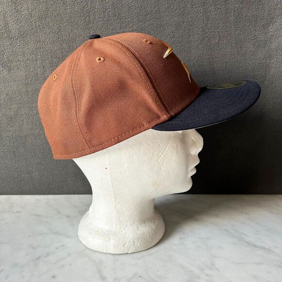 Houston Astros MLB Cooperstown Low Profile Cap New Era 59FIFTY-Fitted Size 7-5/8 - Picture 4 of 10